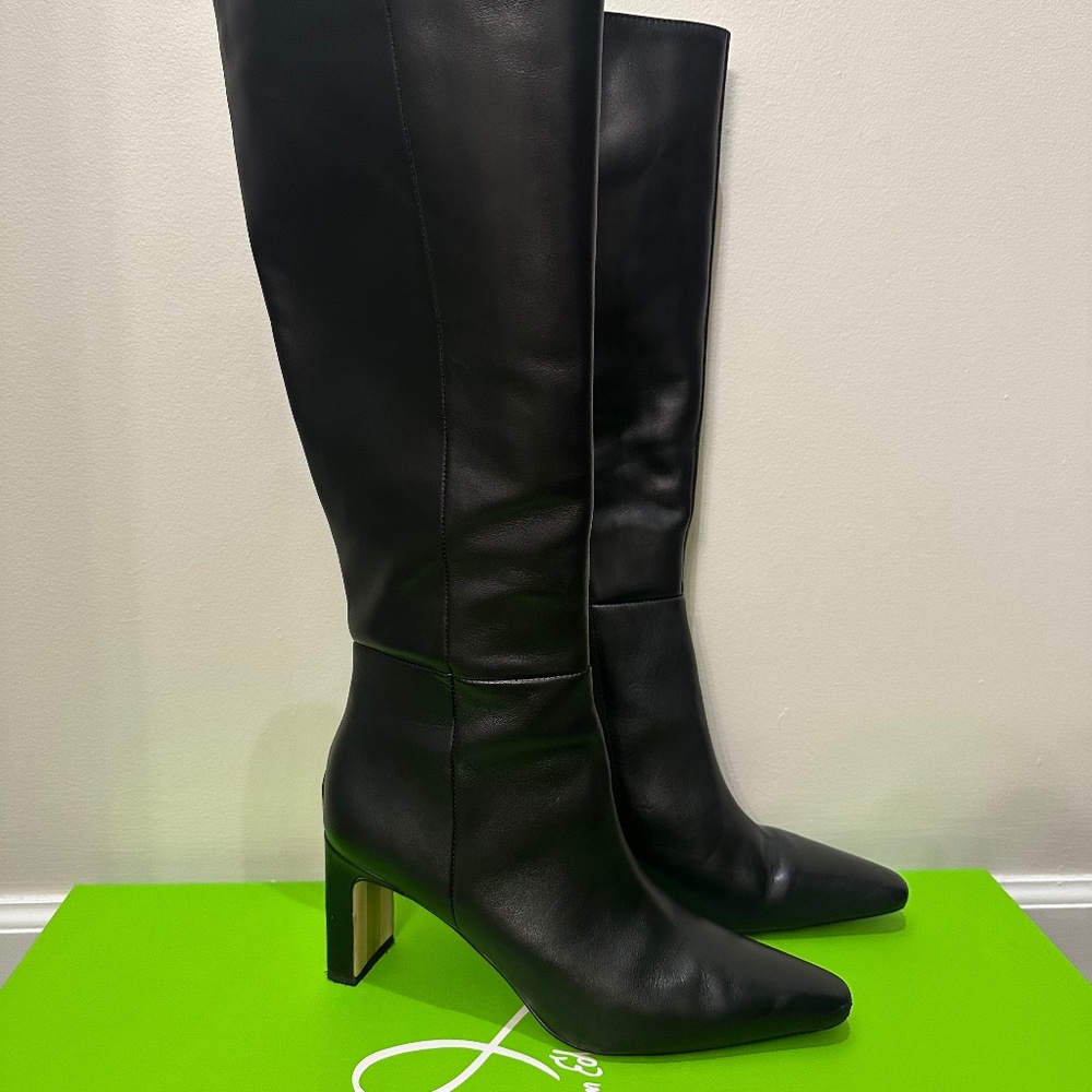 Sam Edelman Sylvia Knee High Leather Boots
